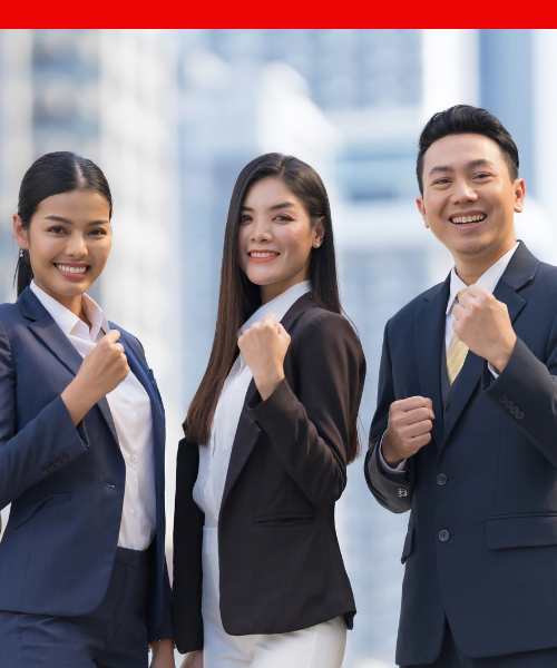 Discovery Capital Finance team member assisting a client